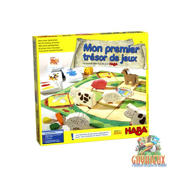 Mon premier trésor de jeux - La grande selection de jeux Haba